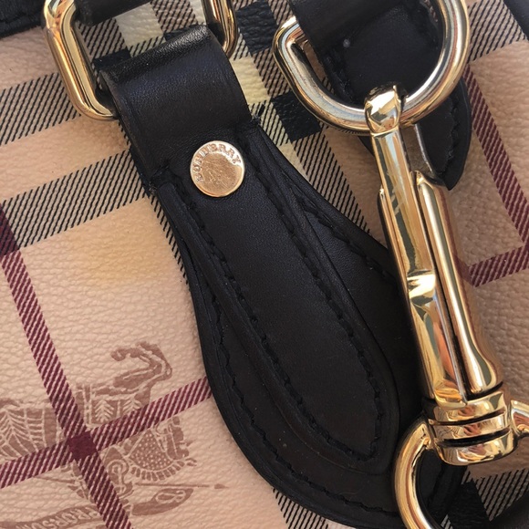 Burberry Haymarket Diaper Shoulder Crossbody Bag - Picture 12 of 16